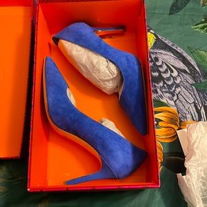 Tory Burch ELANA 85MM Pump Kid Suede